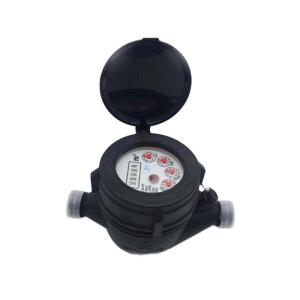 Nylon Plastic Class B/C Multi Jet Dry Type Vertical Cold Water Meter Customized
