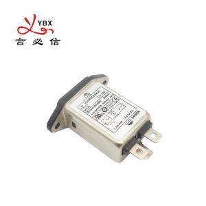 China YB11A1-10A-Q5 Low Pass Single Phase EMI Filter Socket EMI Power Filter on sale