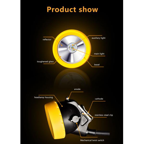 High qualtiy KL5LM(C) Aluminum charger led cord miner cap lamp