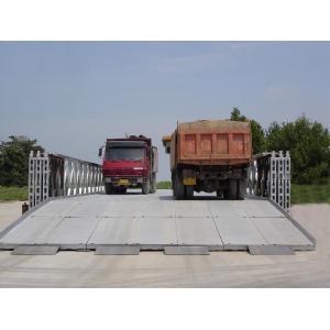 OEM / Custom Welding Modular Steel Bridge / Compact Prefabricated Bailey Bridge