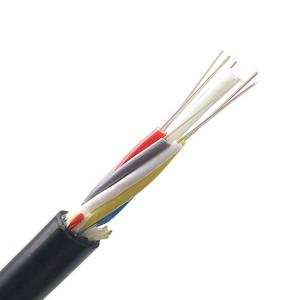 24 / 36 / 48 / 72 Core SM G652D Fiber Optic Cable ADSS Wire Non Metallic
