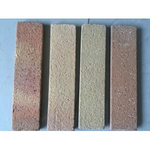 Cheap Sandblast Changeable Color Exterior Thin Brick Customized For Building Wall Materials for sale
