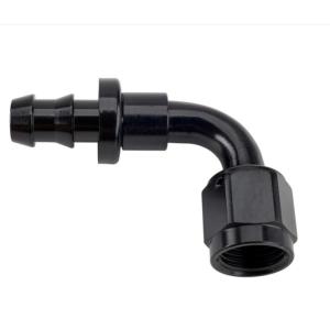 Customized Support Round Head Code Black Aluminum Push-On Hose End Fitting Kit