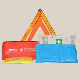 3 in 1 Automotive First-Aid Devices Safety Rescue and On-Road Bag DIN13164-2022