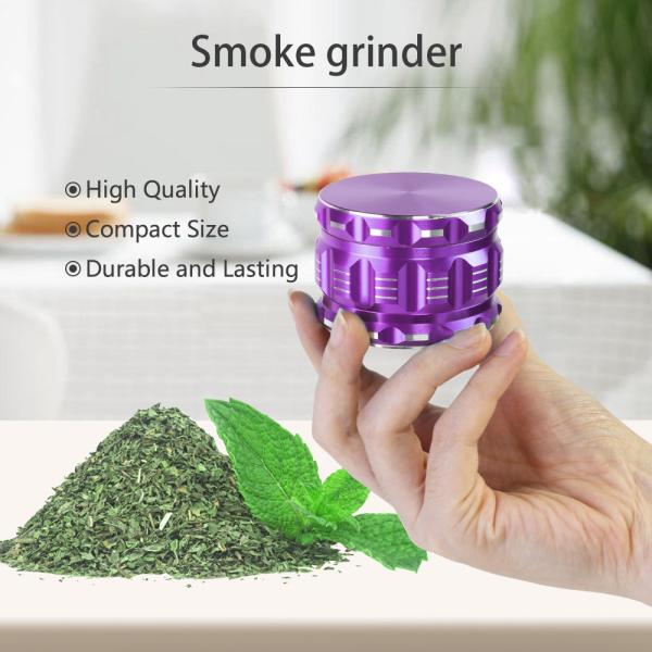 Quality Herb Grinder Cnc Turning Milling Part Laser Engraving wholesale