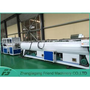 Plastic PVC UPVC CPVC Pipe Making Machine / Tube Extruder Machine 100-800kg/H