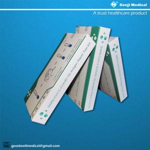 Omicron Rapid COVID 19 Testing Kit , Colloidal Gold Self Covid Home Test