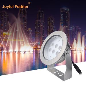 IP68 Waterproof Underwater Spotlight 316L Stainless Steel DMX512 Rgb / RGBW 4in1 LED DC12V/24V 