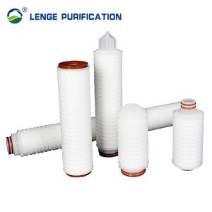 Pp Pleated Filter Cartridge 20 Inch 222 Fins With Silicone Rubber Seal