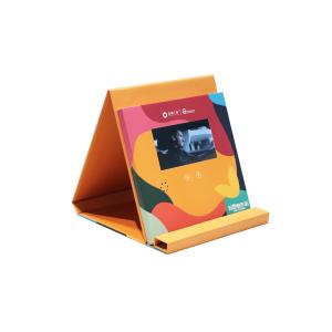 China Advertising Display 7-Inch Video Brochure Book LCD Booklet Desk Calendar on sale