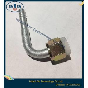 China #6 #8 #10 #12 A/C Al joint with iron cap 90 Degree Female O-Ring fitting O-Ring Female Thread 90 degree Hose connector on sale China #6 #8 #10 #12 A/C Al joint with iron cap 90 Degree Female O-Ring fitting O-Ring Female Thread 90 degree Hose connector on sale