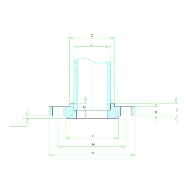UNS N08810 Incoloy 800H Nickel Alloy Flanges Alloy 800H Socket Weld Flange