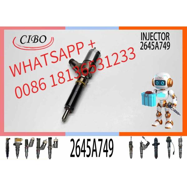 Quality C6.6 Engine Excavator Oem Common Rail Fuel Injectors 2645A749 10R-7673 306-9390 wholesale