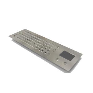 Stainless Steel Industrial Keyboard With Touchpad For Machines