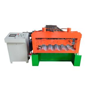 Thickness 0.8-1.2mm Floor Deck Roll Forming Machine with 24 rows Roller station