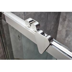 6-10mm Glass Sliding Door Shower Room Cubicle ODM With Stainless Steel Frame