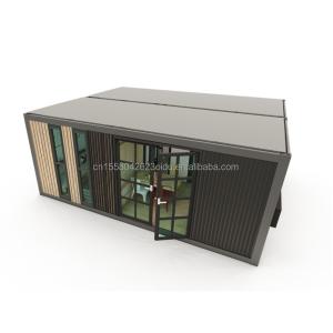 Customizable Detachable Mobile House EU Two Bedrooms Two 20ft Prefabricated