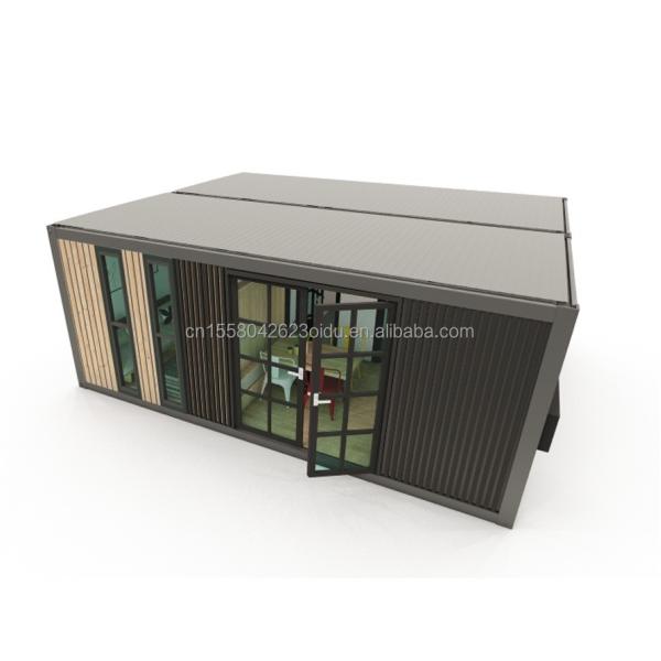 Customizable Detachable Mobile House EU Two Bedrooms Two 20ft Prefabricated