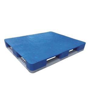 PE Composite Blue Plastic Pallet 1.2x1m Stackable Plastic Pallet