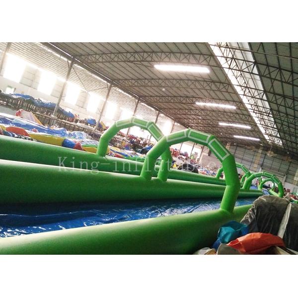100×3m Giant PVC Tarpaulin Inflatable Slip Slide The City For Adult Inflatable Water Slide