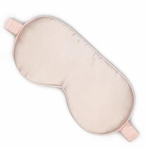 USB heated silk eye mask adjustable temperature control custom embroidery