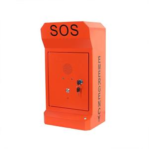 Outdoor Roadside SOS Call Box DTMF Dial Handsfree With Door Lock