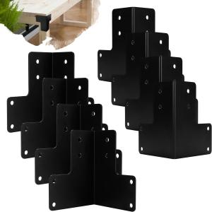 China Deck Edge Steel Corner Brackets Workbench Brackets Kit With Screws on sale