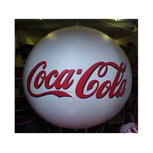 China Hot Sale Advertising Inflatables Coca Helium Sphere , Advertising Inflatables Helium Balloon on sale