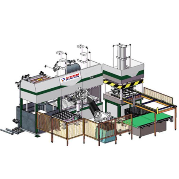 Quality Stable Operation Pulp Molding Machine Paper Molding Machine 260kw Power wholesale