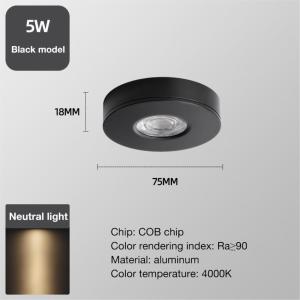 Ultra-Thin and Bright LED Downlight for Minimalist Ceiling Decoration without