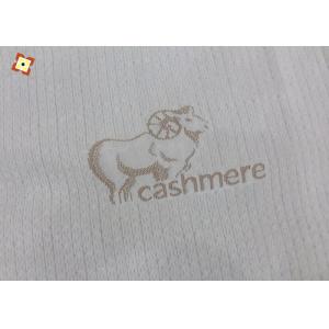 Off White Knitted Jacquard Mattress Quilting Fabric Pongee Type Textile Spot