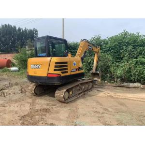 Popular Second Hand 5T Mini Digger Used Sany SY55C Crawler Excavator