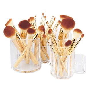 Jessup 25pcs Bamboo Makeup Brushes Set Makeup Foundation Brush Suppliers China