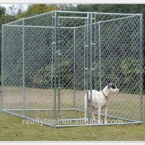 Windproof 71kg 4.5x1.5x2.2m Outdoor Dog Runs