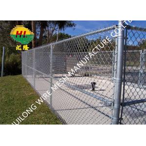 1.5mx10m/Roll 2''X2'' Mesh Galvanized Chain Link Fence Rolls 2mm Dia