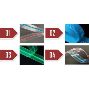 Vacuum Zipper String Zipper Horizontal Zipper Plastic Slider Zipper Flange