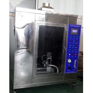 Electric Horizontal Flammability Testing Equipment UL 94 Plastic Materials