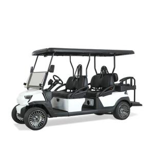 China 6 Persons Electric Golf Cart With Backward Seats on sale