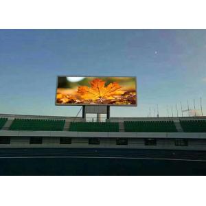 Outdoor P10 P8 P6 LED Advertising Screen 6500cd/M2 Brightness Single Pillar Type