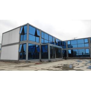 Removable Temporary Container Homes Galvanized Steel Modular Housing