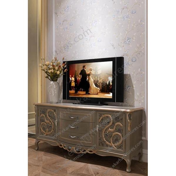 Quality Wooden Corner Stands Lcd Plasma Tv Stand New Arrival Modern Tv Stand Wall Unit FTV-103B wholesale