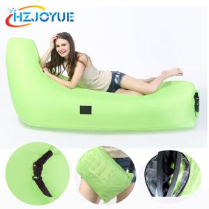 Outdoor fast inflatable air bed camping waterpoof air sleeping bag for beach