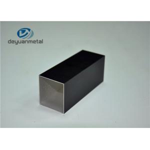 China T4 Alloy 6063 6061 extruded aluminum square tube With ISO9001 Certificated on sale