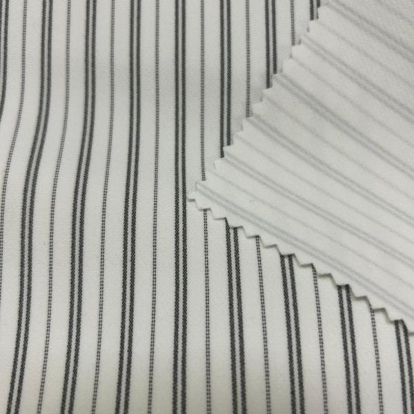 New Design Polyester Rayon Spandex Stripe Fabric for Women′s Suiting & Blazer