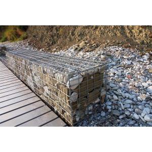 China Hot Dip Galvanized Gabion Planter 6x2x1m with 50x50mm Mesh on sale