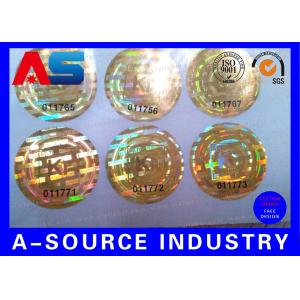 Design Void Custom Holographic Stickers For Pharmaceutical Package Strong