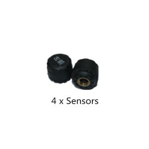 Steelmate External Tpms Bluetooth Type 140mAh Black Color For IOS / Android