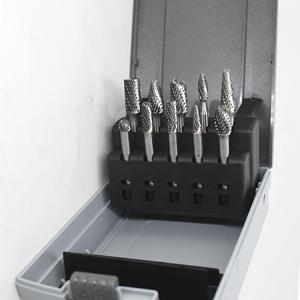 Precision Sharp Cutting Carbide Burr Set With 1/8-1/4 Inch Shank