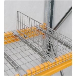 Standing Free / Hangling Steel Wire Mesh Divider For Pallet Racking