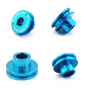 Cheap Aluminium Materials OEM CNC Deep Processing Machine cheap house Smallpox Spindle aluminum from foshan aluminium factory for sale